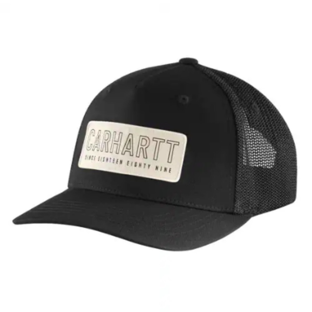 Carhartt 1889 Patch Cap Black